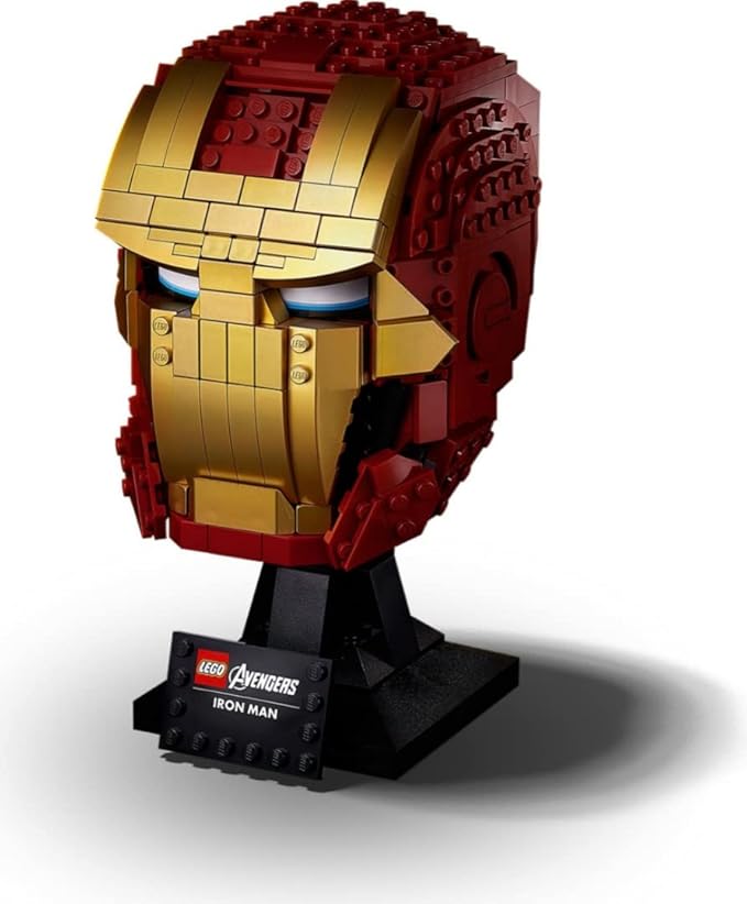 LEGO 76165 Iron Man Helmet Multicolor (103 Pieces)