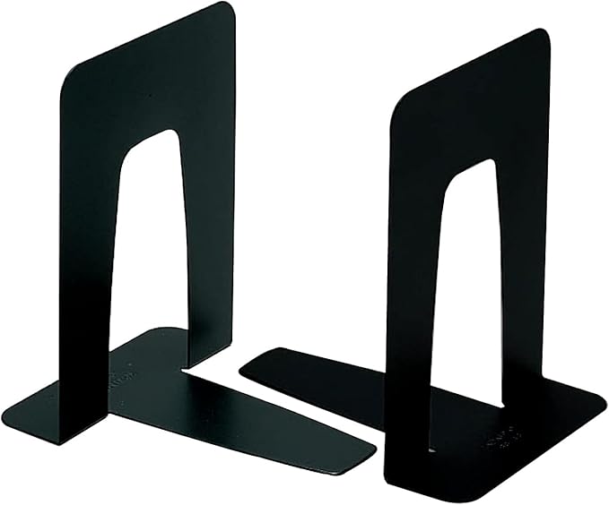 Kokuyo BS-34ND S&T Bookend, Large, Black