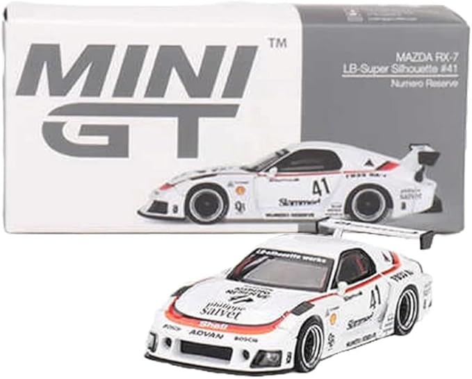 MINI GT 1/64 Mazda RX-7 LB-Super Silhouette #41 Numero Reserve (Right Handle) Finished Product
