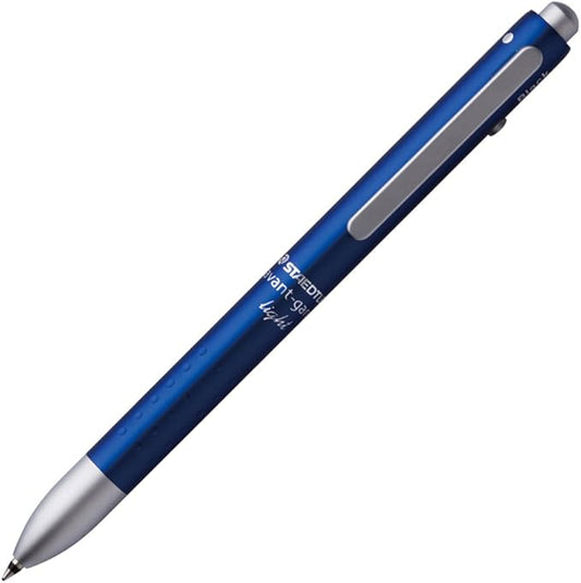 Staedtler Multi Function Avant Grade Light Urban Blue, Red Ink Ballpoint Pen Plus 0.5mm Mechanical Pencil (927AGL-UB)