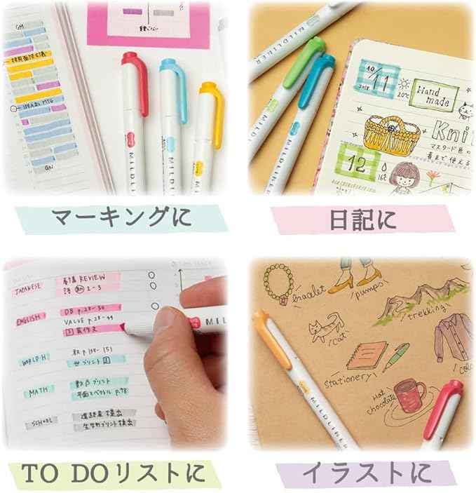 Zebra Highlighter Mildliner 35 Color Set Gift Box WKT7-35C , Multicolor