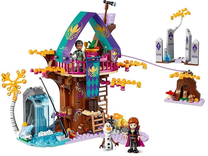 LEGO Disney Frozen Enchanted Treehouse 41164 Building Set,Multicolor, 302 Pcs