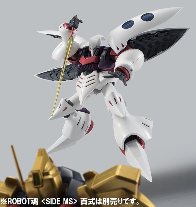 BANDAI Tamamshi Nations GUNDAM Robot Sprits Qubeley Mobile Suit Zeta Gundam Action Figure