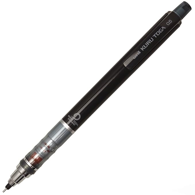 Uni Kurutoga Mechanical Pencil Standard, 0.5mm, Red (M54501P.15)