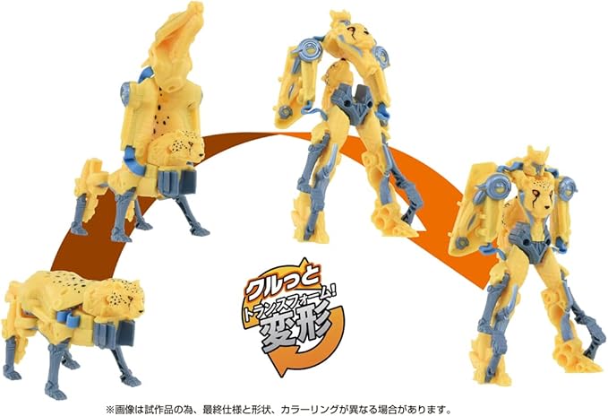 Transformer Takara Tomy BKC-03 Transformers Beast Awakening Cheetah