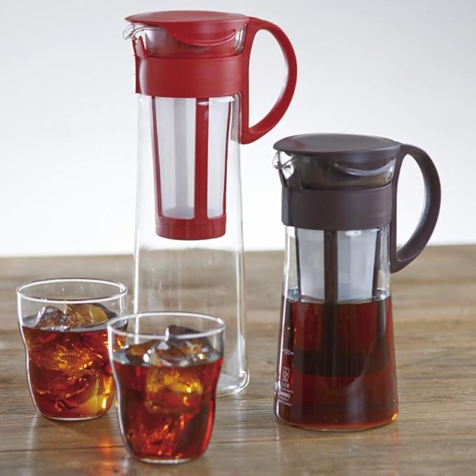 HARIO Glass Mizudashi Cold Brew Coffee Pot, Brown, 600 ml