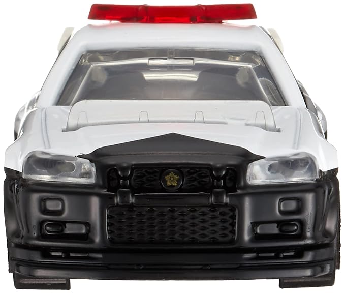 Tomica No.1 Nissan Skyline GT-R BNR34 Police Car Diecast Scale Model Collectible Car