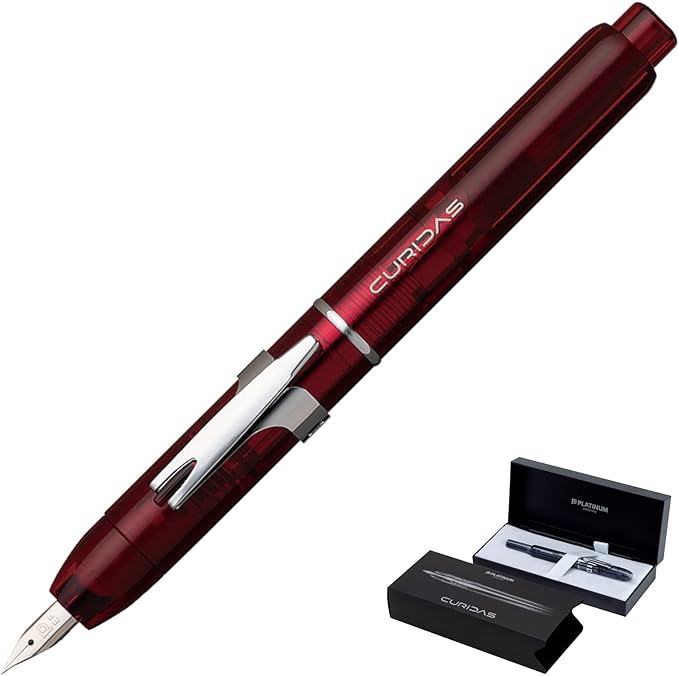 Platinum Fountain Pen - Curidas. (Urban Green, Fine)
