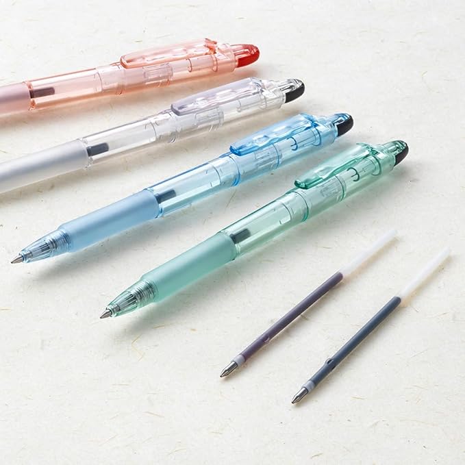 Zebra B-BI-KRB-OBG Ballpoint Pen Gym Knock with Bio Tube 0.7mm Ocean Blue Green 10pcs