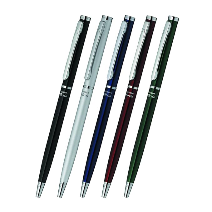 Zebra Fortia 500 Twist Ballpoint Pen -0.7 mm, Black Body and Black Ink