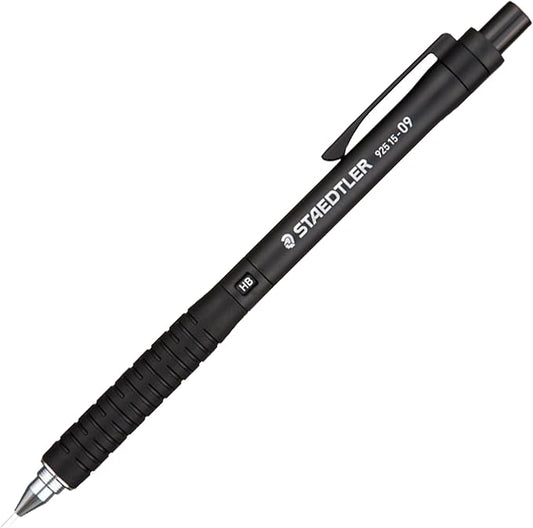 Staedtler 925 15-09 Mechanical Pencil, 0.03 inch (0.9 mm), for Drawing, Black