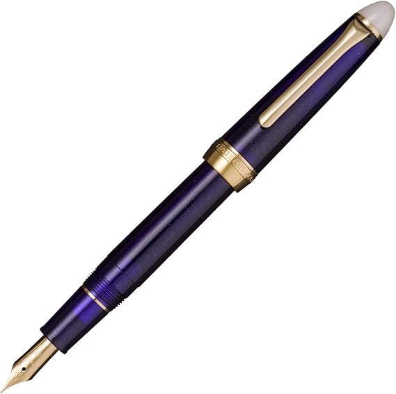 Sailor Fountain Pen, Four Seasons Woven Watersurface Frost Night Fine Point 11-0558-204 (Frost night)