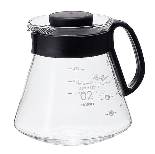 Hario V60 Glass Range Coffee Server, 600ml