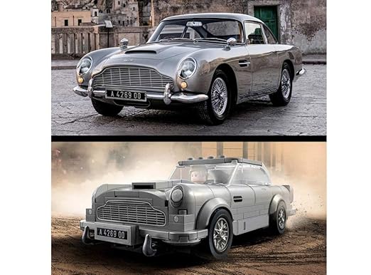 LEGO Speed Champions 007 Aston Martin DB5 76911 Building Kit (298 Pieces)