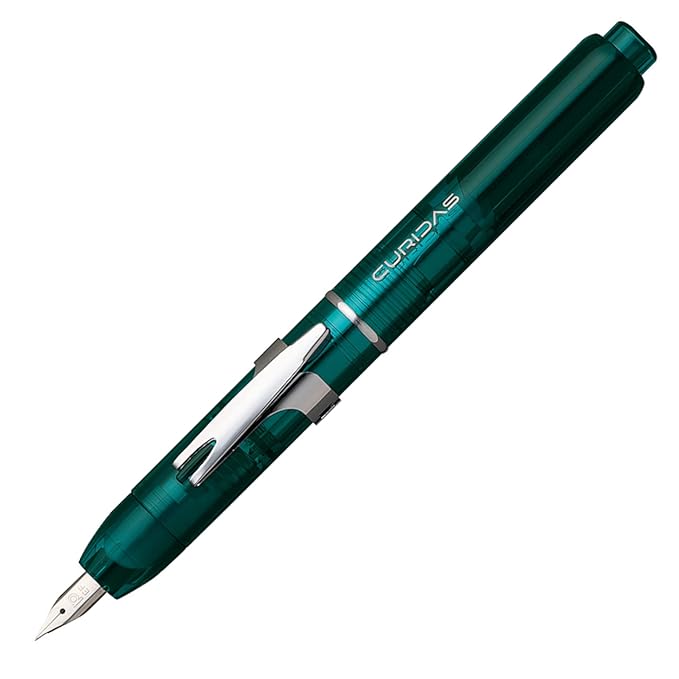 Platinum Fountain Pen - Curidas. (Urban Green, Fine)