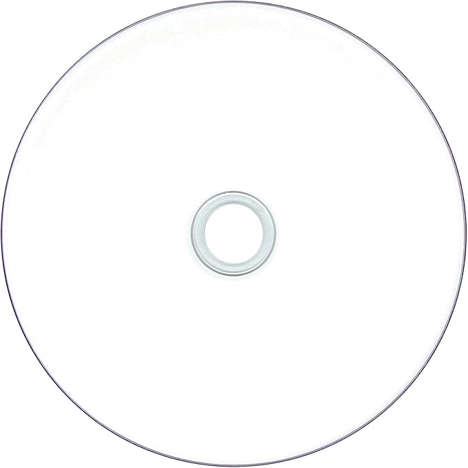 Verbatim SR80SW600BZ 1-Time Recording CD-R 700MB 600 Sheets Simple Commercial Packaging Wide White Printer 48X Speed Single Layer Single Layer
