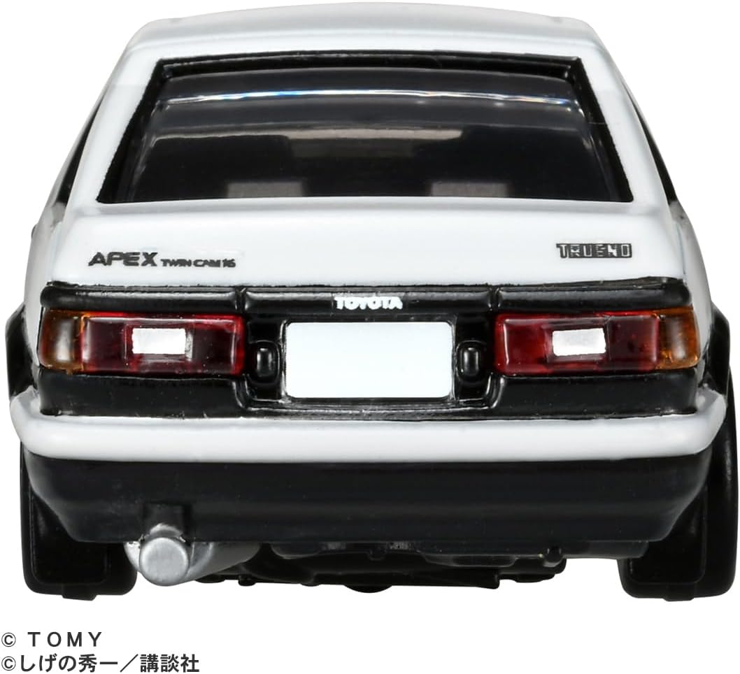 Takara Tomy Premium Unlimited 01 Initial D AE86 Trueno (Takumi Fujiwara) Mini Car Toy for Ages 6 and Up