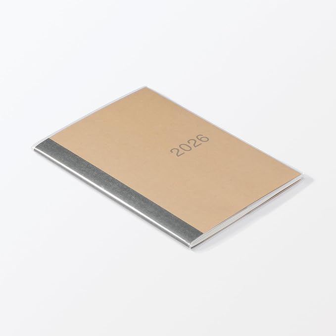 MUJI 84854491 2026 B6 Monthly Planner, Starts on December 2025