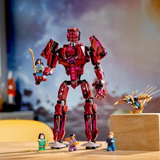 LEGO Marvel The Eternals in Arishem's Shadow 76155 Building Kit,Multicolor, 493 Pcs