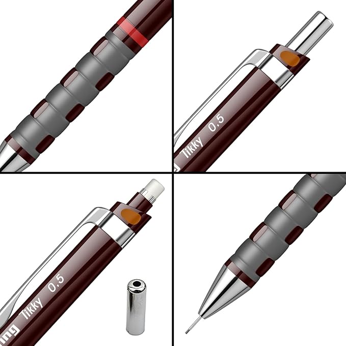 Rotring Drafting Pen Ticky 1904691 Burgundy 0.5mm