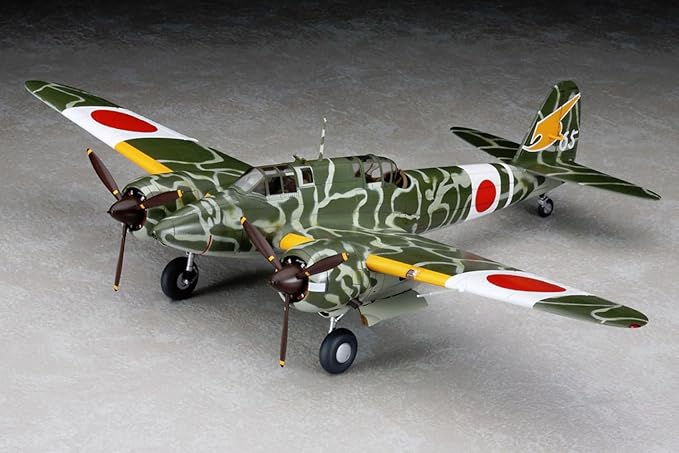 Hasegawa 1/48 Japanese Imperial Army Kawasaki Ki-45 Kai Type 2 Two-seat Fighter Toryu Type Tei Plastic Model JT95