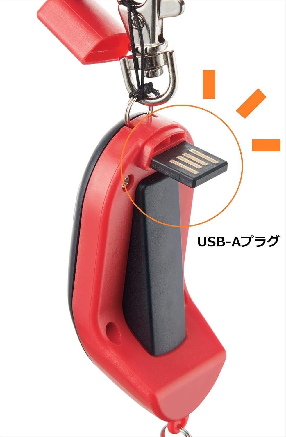 Raymay Fujii EBB257B Security Buzzer, Elementary School Student, Boys, Rechargeable, Waterproof, Safety Light, Picanal, Black