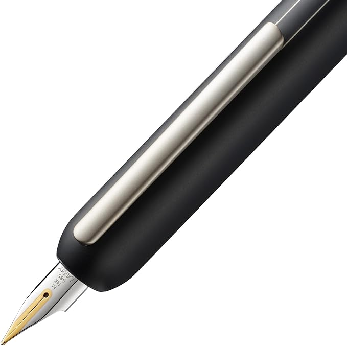 LAMY Dialog 3 Fountain Pen, Fine Nib, L74BK-F, Black, Dual Use