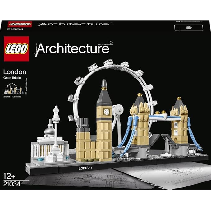 LEGO Architecture London Skyline Building Blocks for 12+ Yrs - 468 Pieces (468 Pieces)