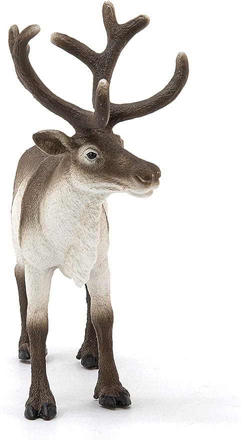 Schleich Wild Life, Animal Figurine, Animal Toys for Boys and Girls 3-8 Years Old, Reindeer