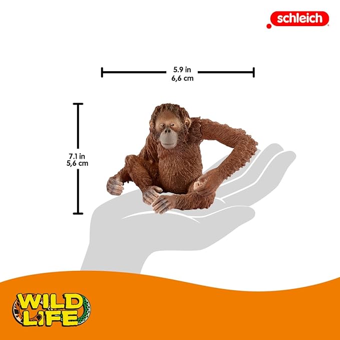 Scheich - 14775 Animal Orangutan - Female, Multi Color