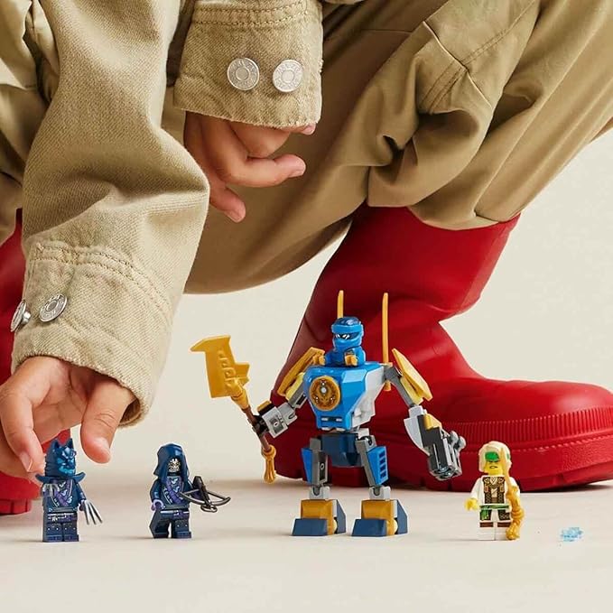LEGO Ninjago  Jay’s Mech Battle Pack Ninja Toy 71805 (78 Pieces)