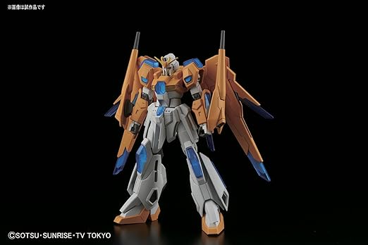 Bandai HGBF Gundam Build Fighters Try Scramble Gundam Color-Coded Pre-Plastic 1/144 Model Kit