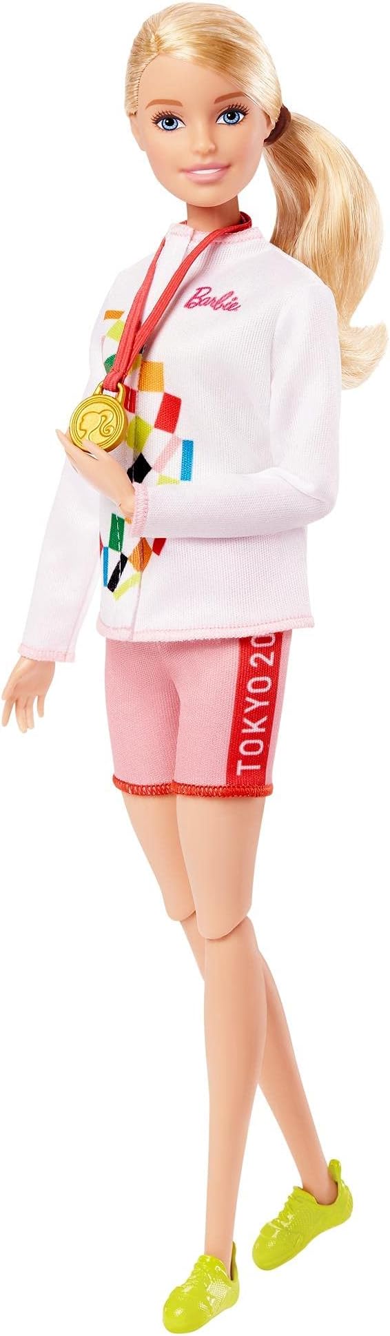 Barbie GJL75 Tokyo Olympic License Barbie Sports Climbing Senshu Tokyo 2020 Olympics (Dress Up Dolls, Accessory Set)