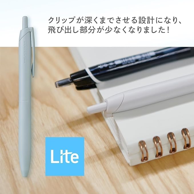 UNI JETSTREAM Pencil Ballpoint Pen Jetstream Light Touch Ink 5 Pack 0.5 Coral HSXNLS055P.66