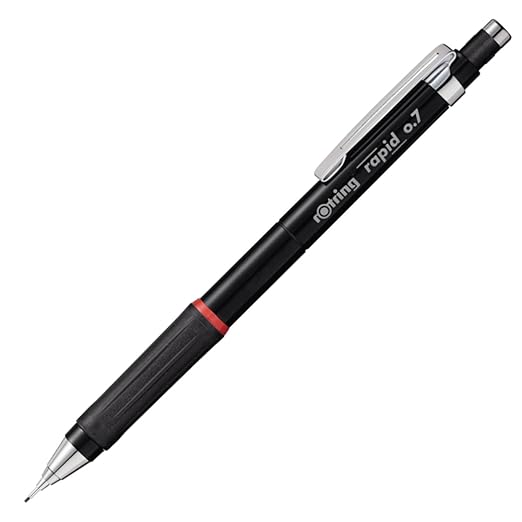 Rotring Rapid Mechanical Pencil,0.7Mm Lead (1904841),Blue
