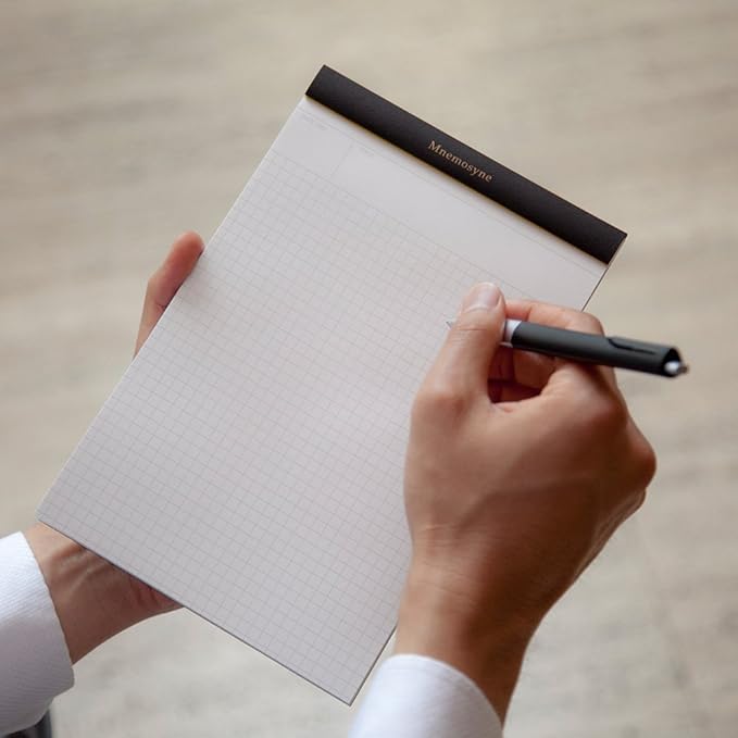 Maruman Notepad Nemosine A5 Grid N188A Black