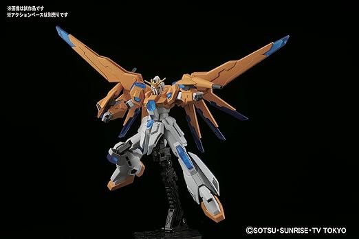 Bandai HGBF Gundam Build Fighters Try Scramble Gundam Color-Coded Pre-Plastic 1/144 Model Kit