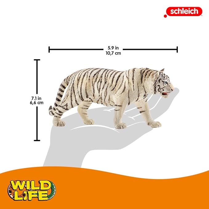 Scheich Tiger. White, Multi Color