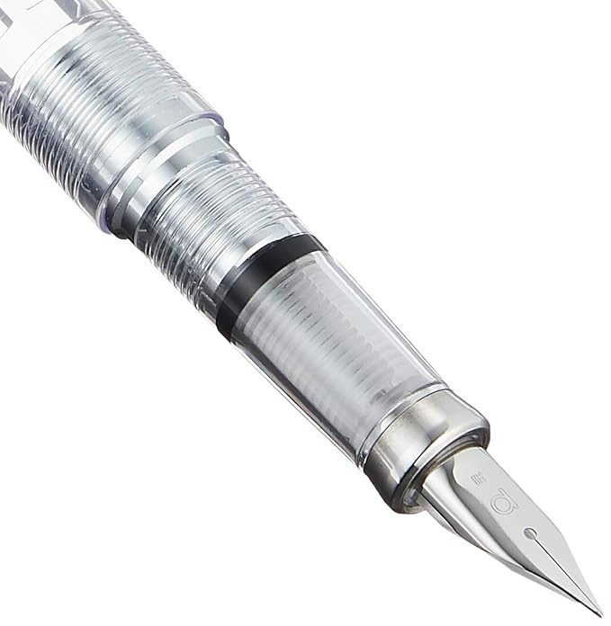 Platinum Balance Fountain Pen - Shine Crystal - Medium Nib