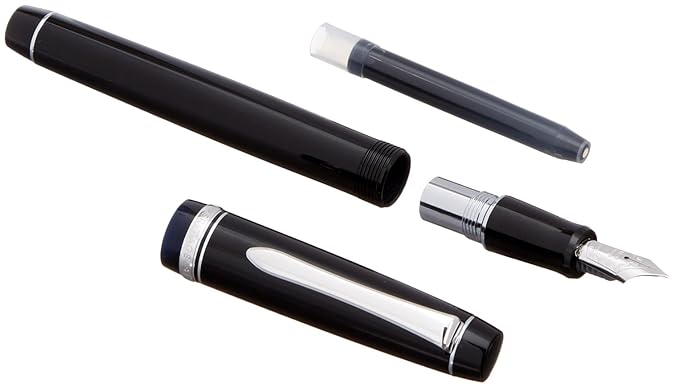 Pilot Fountain Pen Custom Heritage 91, FM-Nib, Black Body (FKVH-1MR-BFM)