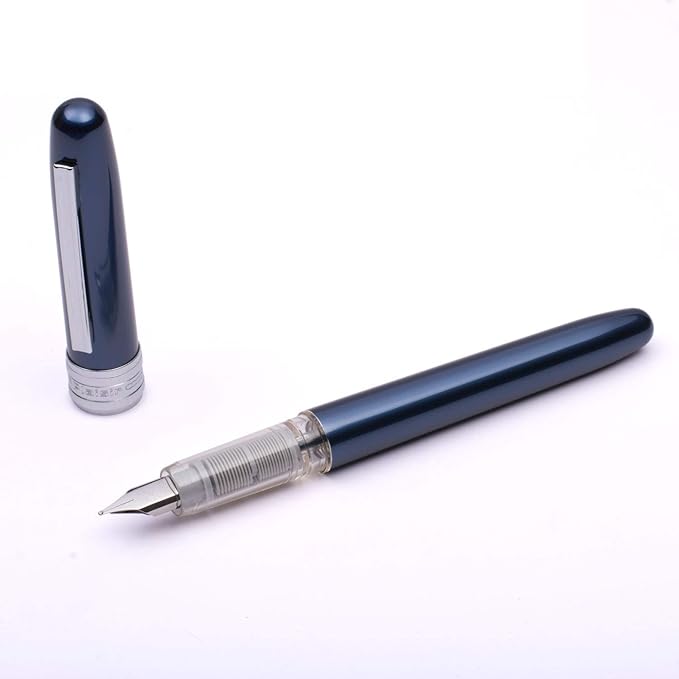 Platinum Fountain Pen Plaisir - 05 Medium Nib - Blue Body- PGB1000-56M