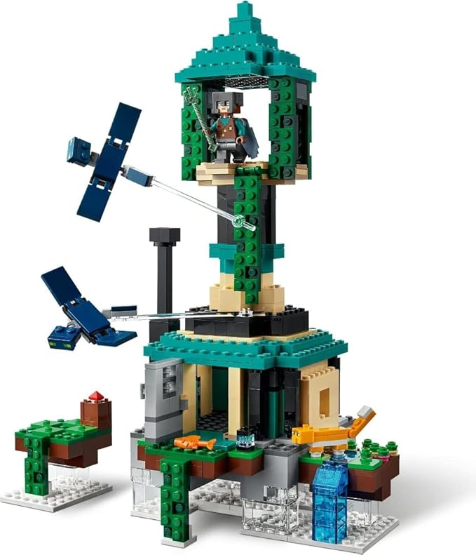 LEGO Minecraft 21173 Toy Blocks, Present, Video Game, Boys, Girls, Ages 8&Up, Multi color