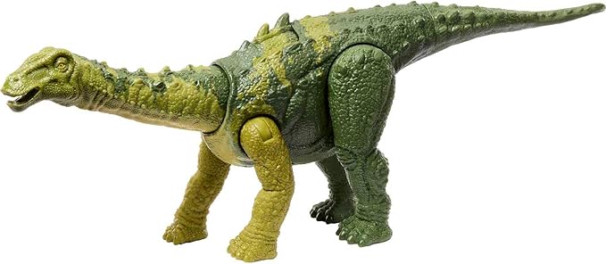 Mattel Jurassic World HLP20 Action Figure, Horu! Nigersaurus, Total Length: Approx. 13.4 inches (34 cm), 4 Years Old and Up