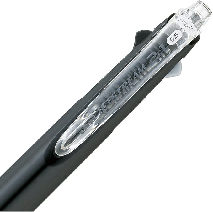 Uni Mitsubishi Pencil Multi-function Pen Jetstream 2&1 0.5 Black MSXE350005P24