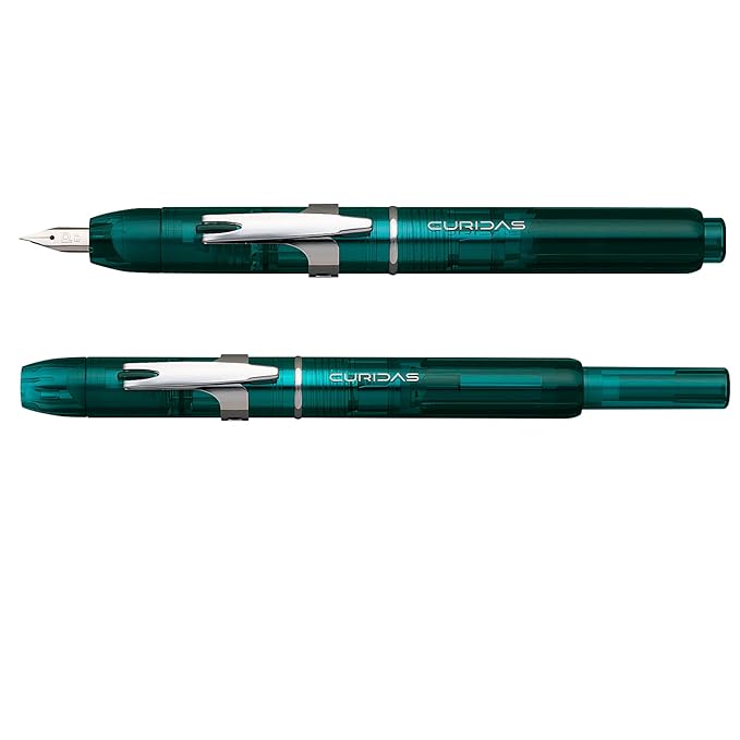 Platinum Fountain Pen - Curidas. (Urban Green, Fine)
