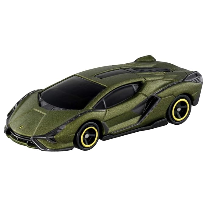 Tomica No.89-7 Lamborghini Sian FKP 37 Diecast Scale Model Collectible Car,Green