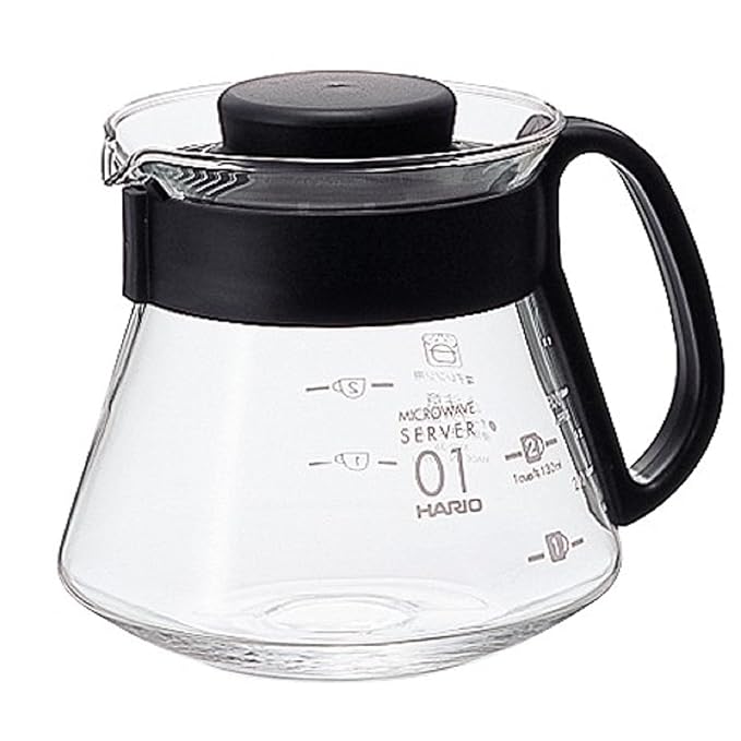 Hario V60 Glass Range Coffee Server, 600ml