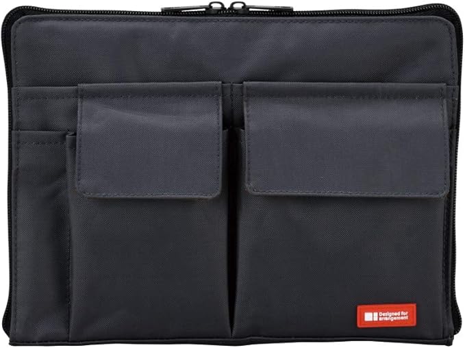 Lihit Lab A7554-4 Bag-in-Bag A4, Orange