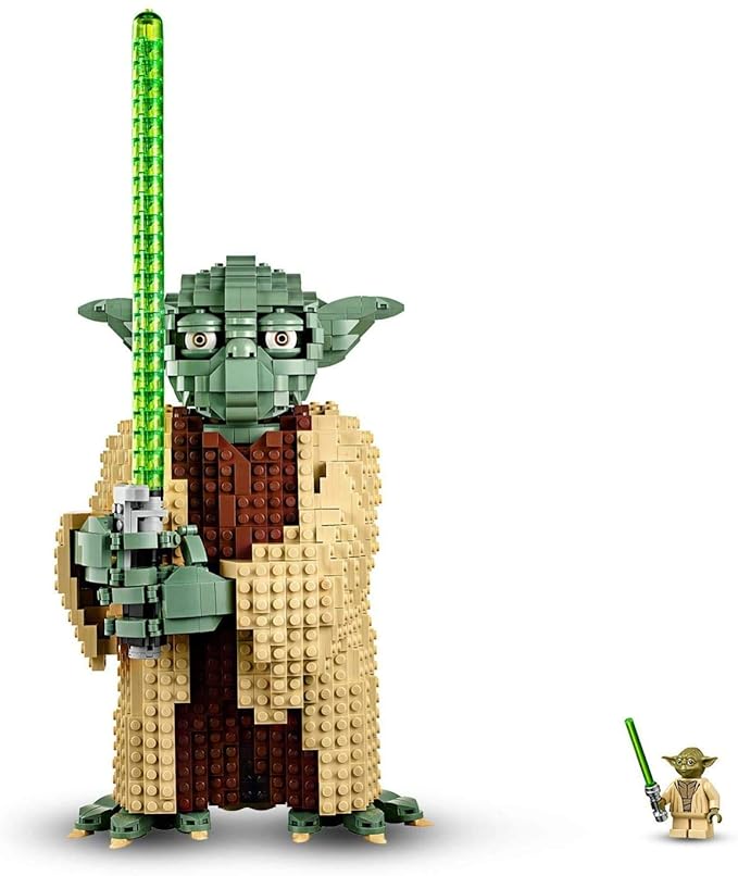 LEGO Yoda Building Blocks for Kids (1771 Pcs) 75255