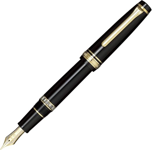 Sailor Professional Gear Rare B Bold Black Fountain Pen